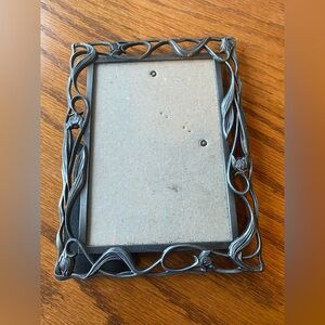 Ornate Black Metal Picture Frame